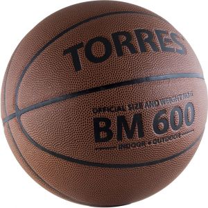  Мяч б/б Torres BM600 р.5 синтетическая кожа B32025 фото в интернет-магазине КАСКАД