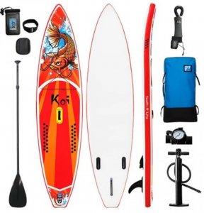  SUP доска надувная TT Koi 350*84*15 фото в интернет-магазине КАСКАД