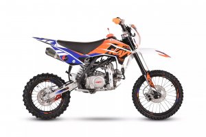  Мотоцикл питбайк Kayo Basic YX140EM 17/14 KRZ фото в интернет-магазине КАСКАД
