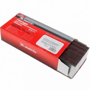  Гвозди для нейлера 18GA Matrix 30 мм. 57610 5000 шт. фото в интернет-магазине КАСКАД