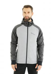  Куртка Nordski Hybrid Hood grey  р. 52-XL (B4) фото в интернет-магазине КАСКАД