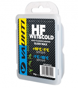  Мазь скольжения Vauhti HF MIX WET&COLD +10/-1; -1/-10 45гр. высокофторированная фото в интернет-магазине КАСКАД