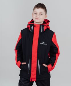  Горнолыжная куртка NordSki Jr. Extreme black/red  рост 164 (E3) фото в интернет-магазине КАСКАД