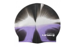  Шапочка для плавания Larsen MC 31 черный фото в интернет-магазине КАСКАД