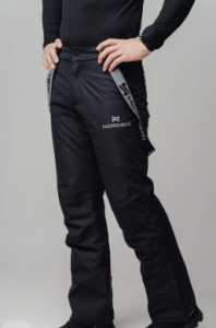  Горнолыжные брюки Nordski Extreme black XL (52) (C3) фото в интернет-магазине КАСКАД