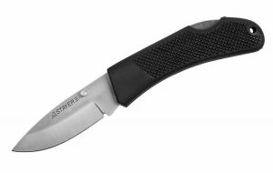  Нож STAYER складной с обрезиненной ручкой средний арт. 47600-1-z01 фото в интернет-магазине КАСКАД