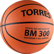  Мяч б/б Torres BM300 р.7 резина B02017 фото в интернет-магазине КАСКАД