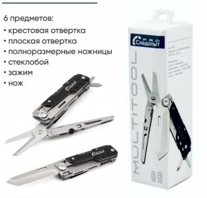  Мультитул Следопыт PRO 6 PF-MT-28 фото в интернет-магазине КАСКАД