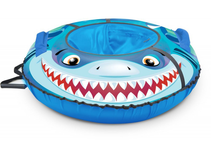 Детская игрушка тюбинг с рисунком ТБ3К-85 круговой дизайн Nika Kids акула