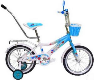  Велосипед 14" Black Aqua Sunshine фото в интернет-магазине КАСКАД