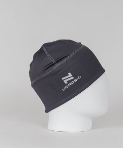  Шапка NordSki Jr Warm Graphite тренировочная (S) (C3) фото в интернет-магазине КАСКАД