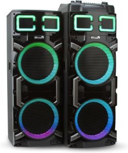  Колонка 10" (30-21 TWIN CRAZY BOX) динамик 4шт/10" комплект 2 колонки ELTRONIC с TWS фото в интернет-магазине КАСКАД
