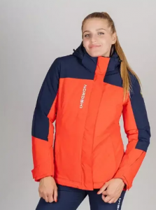  Утепленная куртка NordSki Mount 2.0 red/dark blue W размер L (42) (E1) фото в интернет-магазине КАСКАД