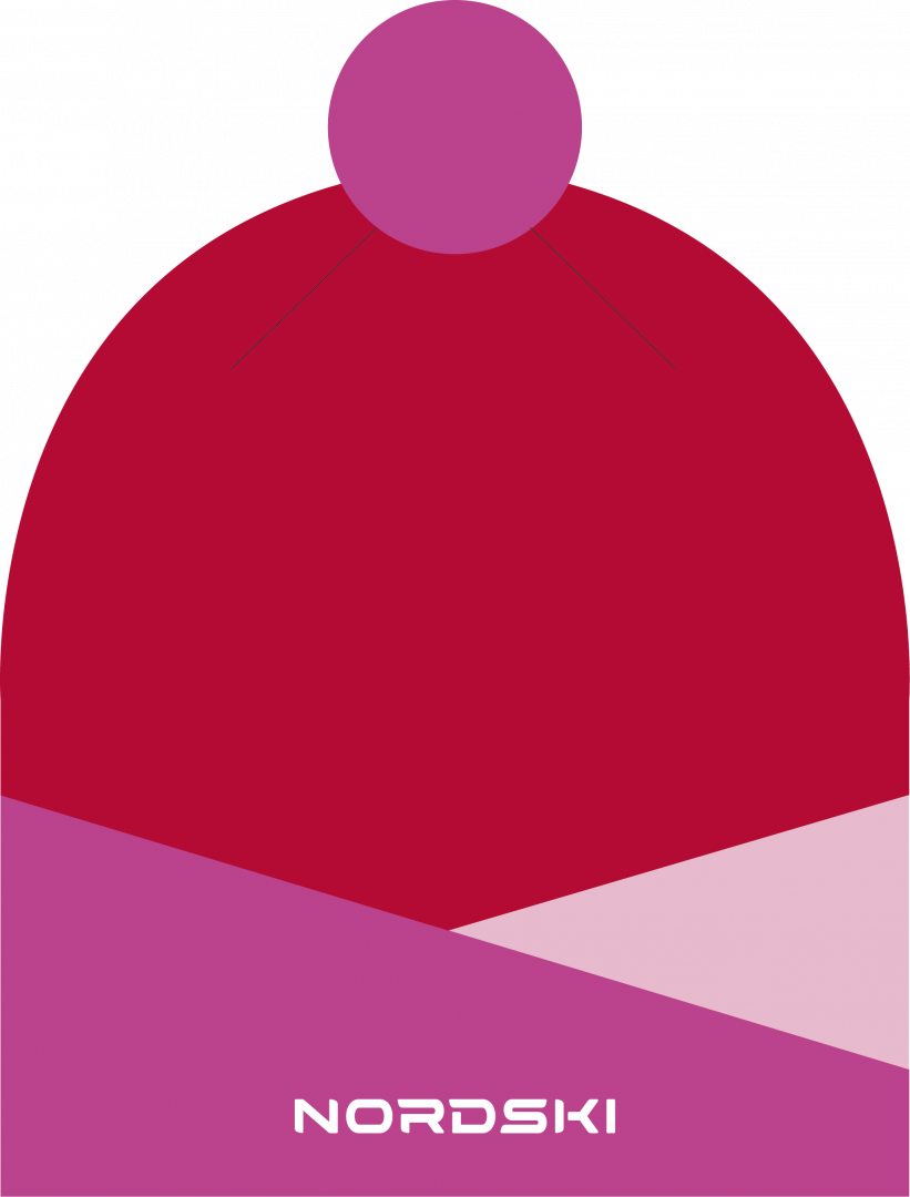 Шапка NordSki Line rose (C3)