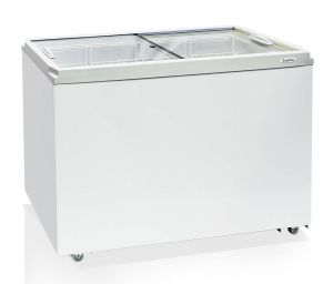  Ларь Бирюса 355ZQ стеклянная крышка фото в интернет-магазине КАСКАД