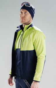  Разминочная куртка NordSki Jr. Premium green/blueberry рост 140 фото в интернет-магазине КАСКАД