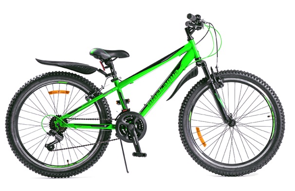 Велосипед 24" Black aqua Cross 1451 V