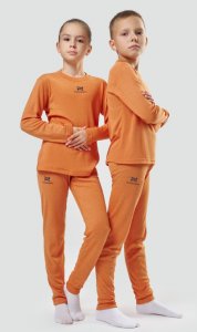  Комплект термобелья Nordski Jr. Soft orange рост 146 фото в интернет-магазине КАСКАД