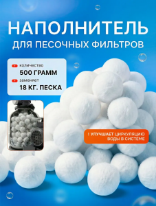  Наполнитель для песочных фильтров Fiber Ball арт. 29045 фото в интернет-магазине КАСКАД