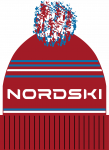  Шапка NordSki Srtipe red rus (C3) фото в интернет-магазине КАСКАД
