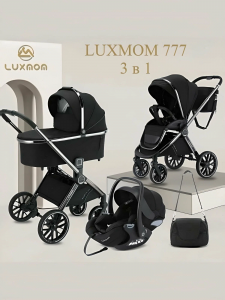  Коляска Luxmom 777 3 в1 фото в интернет-магазине КАСКАД
