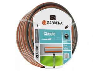  Шланг полив. Gardena Classic 3/4" 20 м СЕРЫЙ фото в интернет-магазине КАСКАД