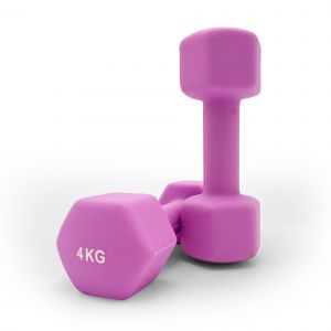  Гантели неопрен 2*4 кг. Unix Fit Violet фото в интернет-магазине КАСКАД