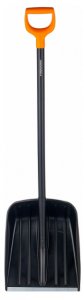  Лопата снеговая Fiskars Solid аллюминиевый черенок (1065458) фото в интернет-магазине КАСКАД