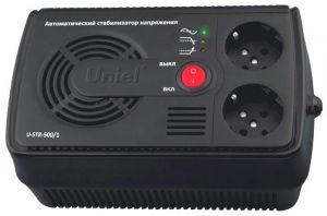  Стабилизатор напряжения Uniel U-STR-500/1 фото в интернет-магазине КАСКАД