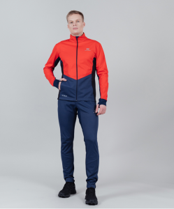  Разминочная куртка NordSki  Pro red/blue размер XS (44) фото в интернет-магазине КАСКАД