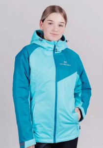  Утепленная куртка NordSki Jr Premium-Sport aquamarine/blue рост 152 (E3) фото в интернет-магазине КАСКАД