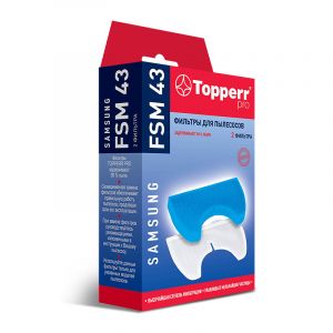  Фильтр для пылесоса Topperr 1114 FSM 43 фото в интернет-магазине КАСКАД