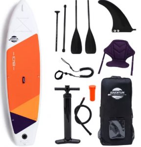  SUP доска надувная Gladiator Adventum 10.8 orange фото в интернет-магазине КАСКАД