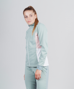  Разминочная куртка NordSki  Pro Ice Mint/Soft Pink W размер S (38) фото в интернет-магазине КАСКАД