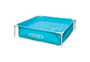  Каркасный бассейн Intex Mini Frame 122*122*30см  арт.57173 фото в интернет-магазине КАСКАД