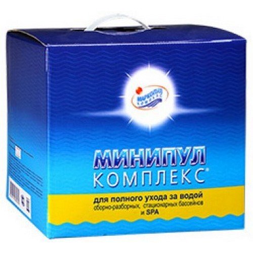 Комплексный препарат полный уход за бассейном Минипул комплекс М22
