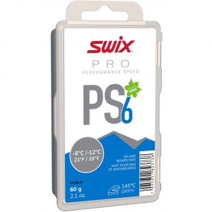  Мазь скольжения PS6 Blue -6/-12 60гр. Swix фото в интернет-магазине КАСКАД