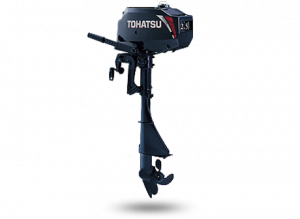  Лодочный мотор Tohatsu M 2.5 A2S  фото в интернет-магазине КАСКАД