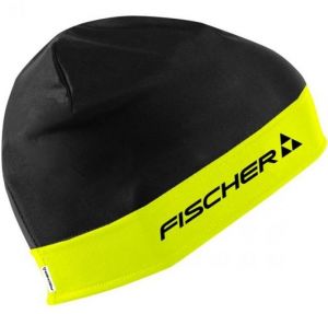  Шапка Fischer Nordic черно-лимонный GR8095-101 (р. 58) фото в интернет-магазине КАСКАД