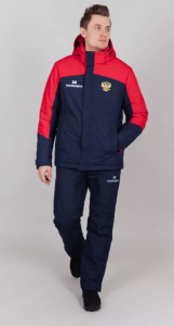 Утепленная куртка NordSki Mount dark blue/red размер XL (52) (E1) фото в интернет-магазине КАСКАД