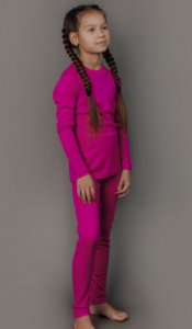  Комплект термобелья Nordski Kids Warm purple рост 128 фото в интернет-магазине КАСКАД