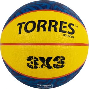  Мяч б/б Torres 3х3 Outdoor р.6 синтетическая кожа B322346 фото в интернет-магазине КАСКАД