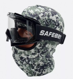  Очки Мотокросс Safebet G-16 черные фото в интернет-магазине КАСКАД