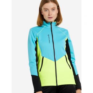  Разминочная куртка женская Fischer Softshell Warm бирюзовый GR8117-400 р. (42) фото в интернет-магазине КАСКАД