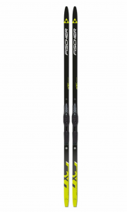  Лыжи беговые Fischer Twin Skin Active Mounted с креплением XC Compact (184см) N42124 фото в интернет-магазине КАСКАД