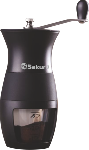  Кофемолка SAKURA SA-6159BK механическая фото в интернет-магазине КАСКАД