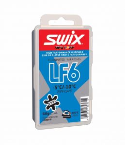  Мазь скольжения LF6X Blue -5/-10 180гр. Swix легкий фтор фото в интернет-магазине КАСКАД