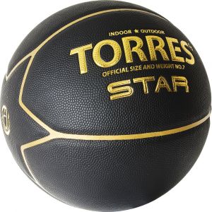  Мяч б/б Torres Star р.7 синтетическая кожа B32317 фото в интернет-магазине КАСКАД