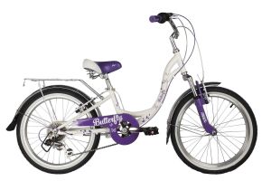  Велосипед 20" Novatrack Butterfly фото в интернет-магазине КАСКАД