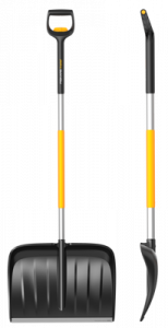  Лопата снеговая Fiskars телескопическая (1057189) фото в интернет-магазине КАСКАД